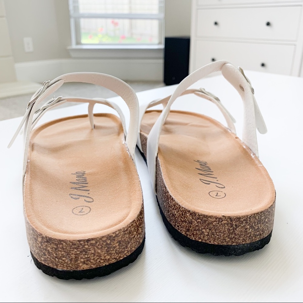 J.Mark White Sandals Urban-07 - Picture 5 of 8